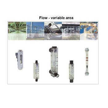 유리관 면적식 유량계 개요